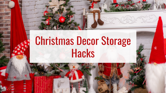 Christmas Decor Storage Hacks