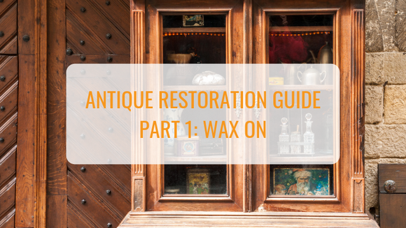 Antique Furniture Restoration:  A (Tongue-in-cheek) Guide for the DIY Impaired