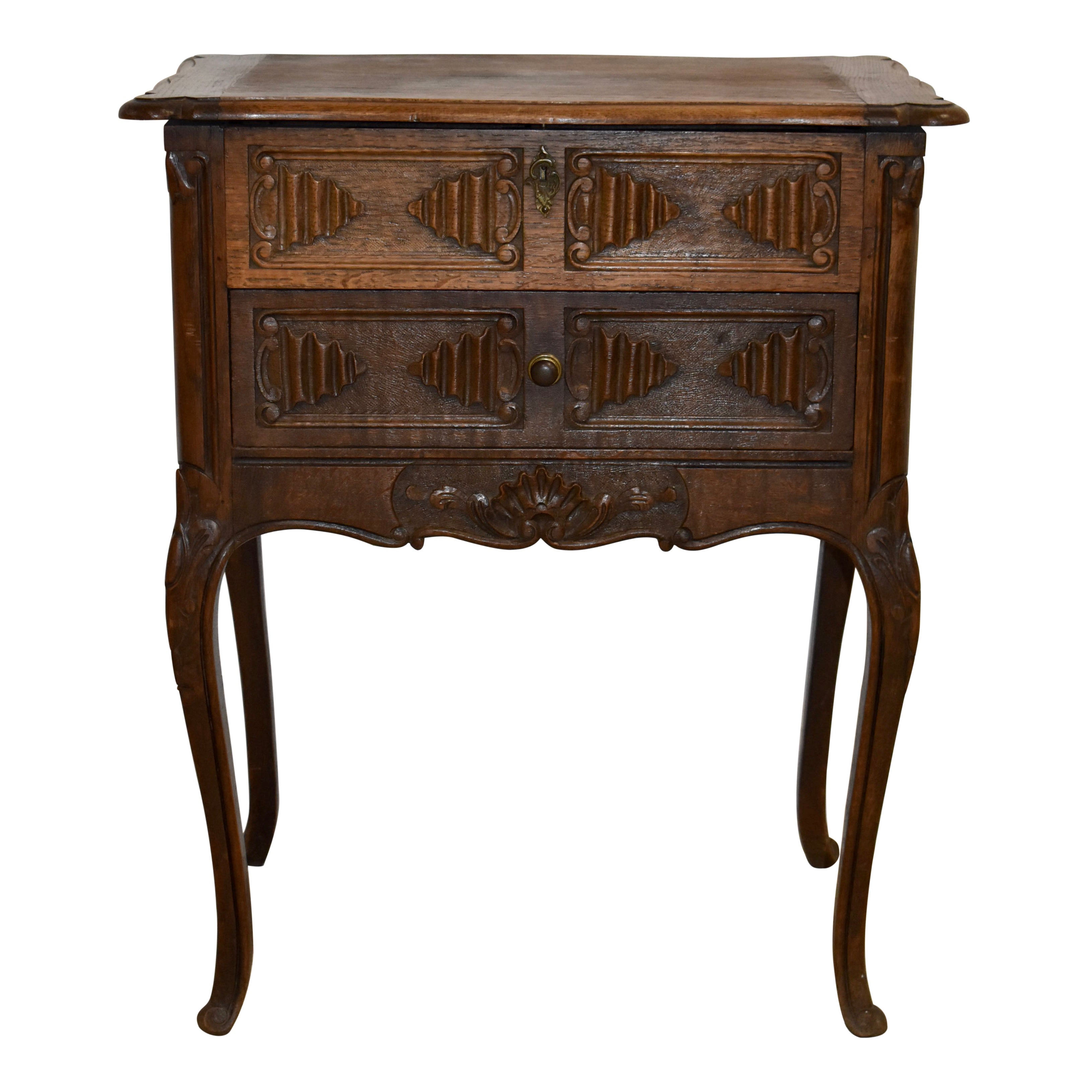 Louis XV Carved Oak Table