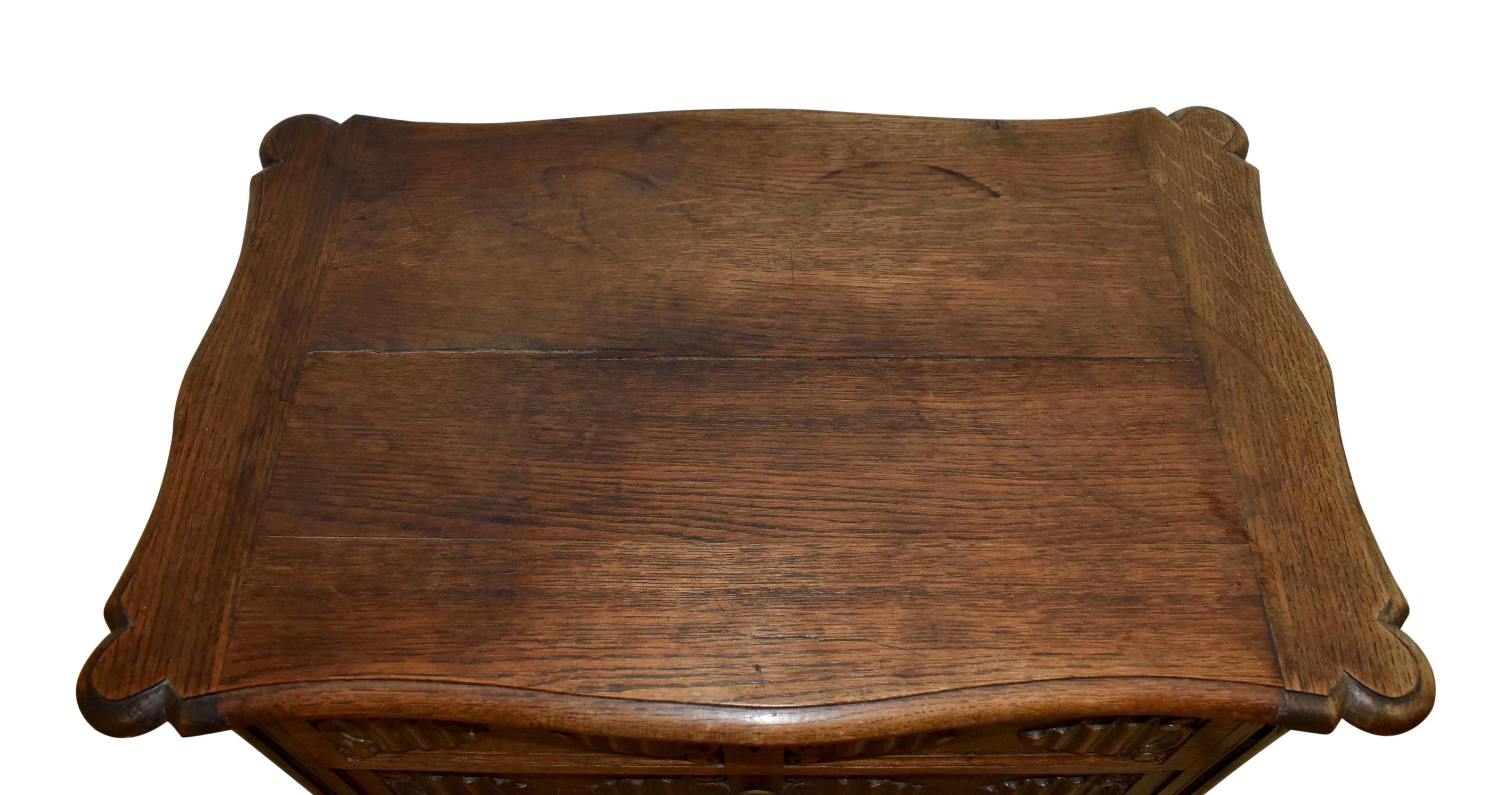 Louis XV Carved Oak Table