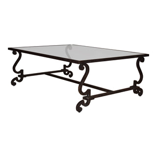 Alpine Lodge Collection Glass Coffee Table by Ralph Lauren Home