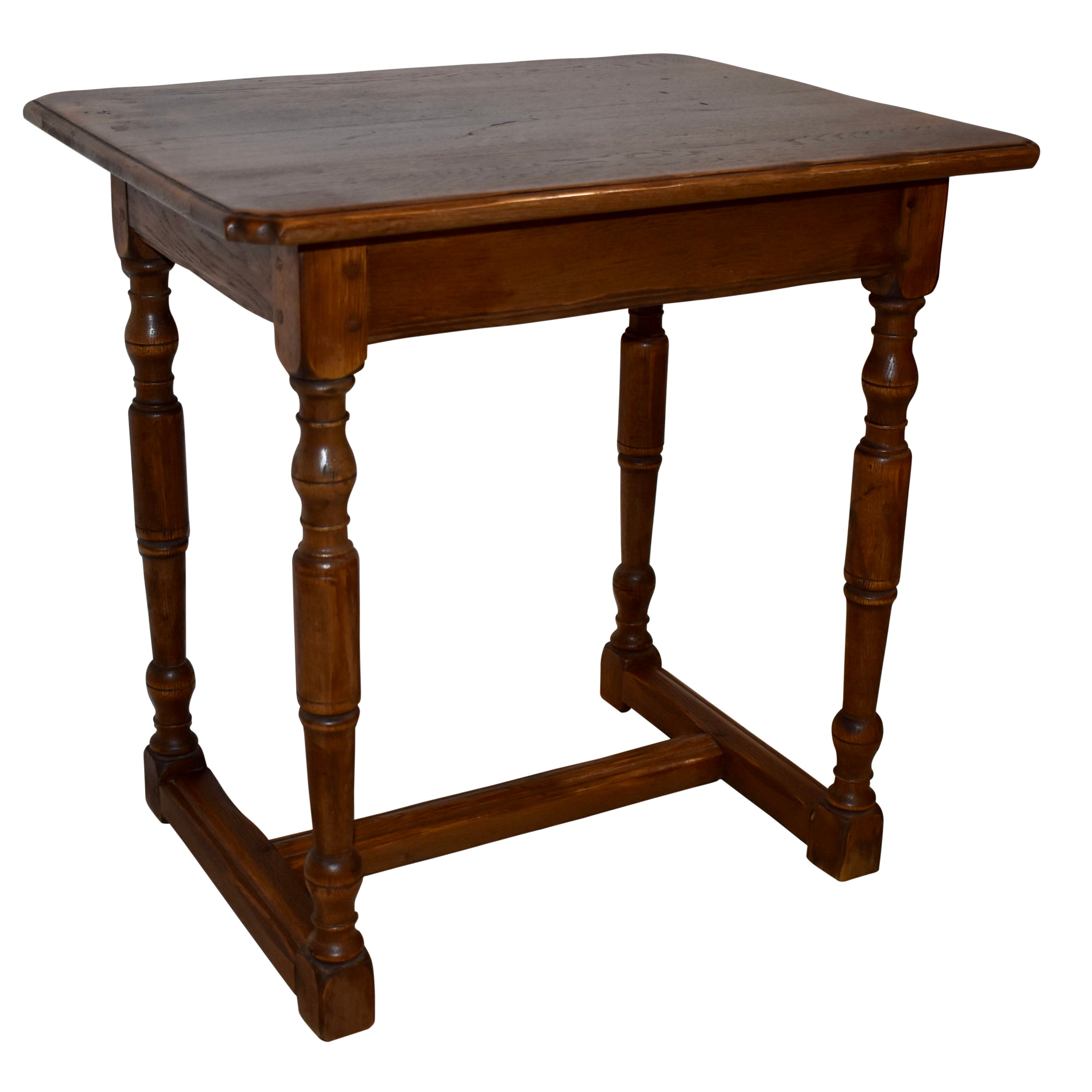 Rectangular Oak Side Table