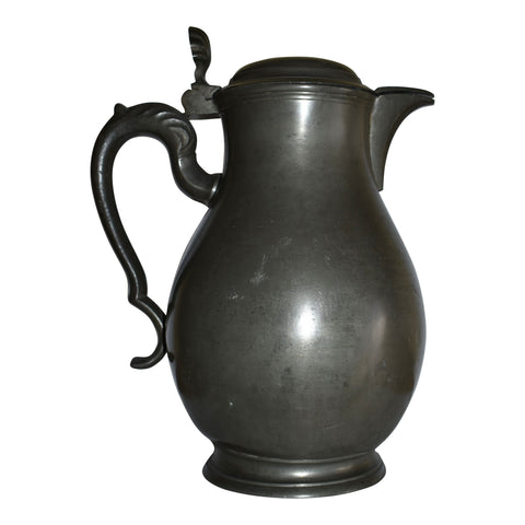 Pewter Pitcher with Lid