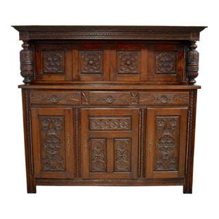 English Carved Cabinet