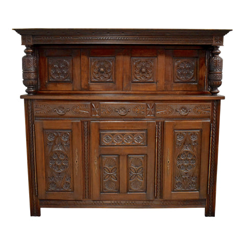 English Carved Cabinet