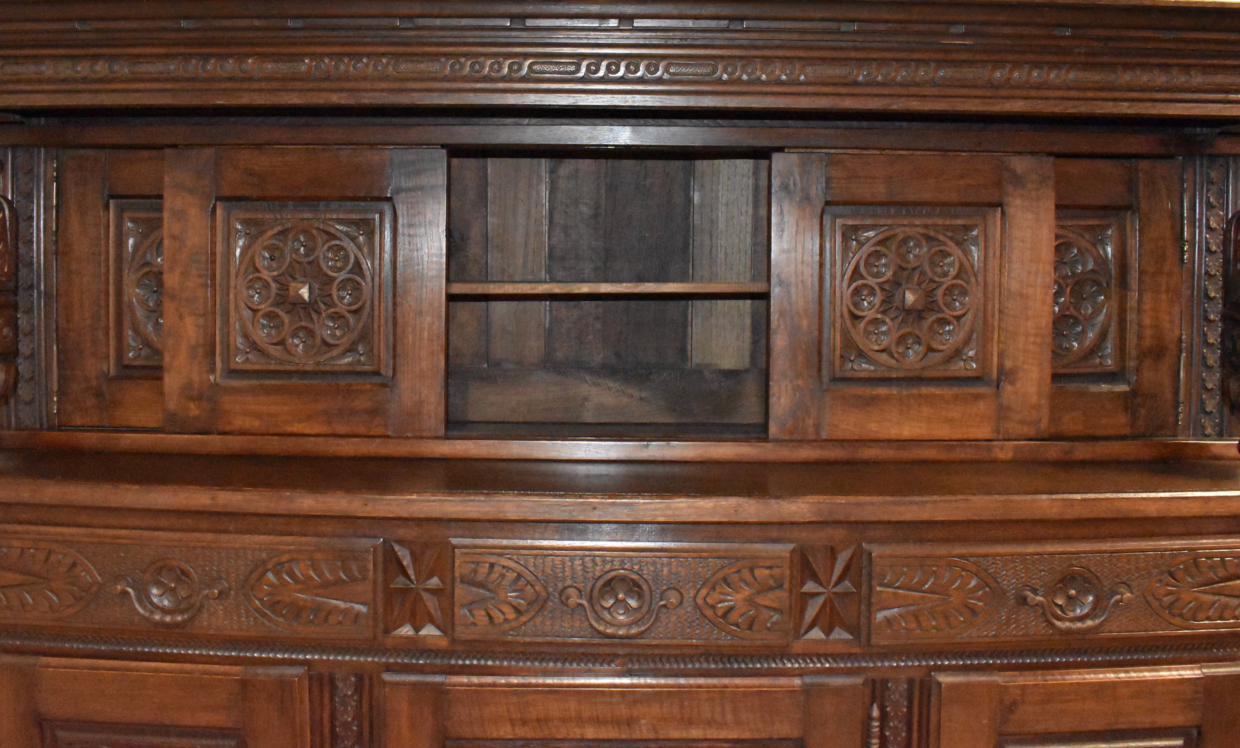 English Carved Cabinet