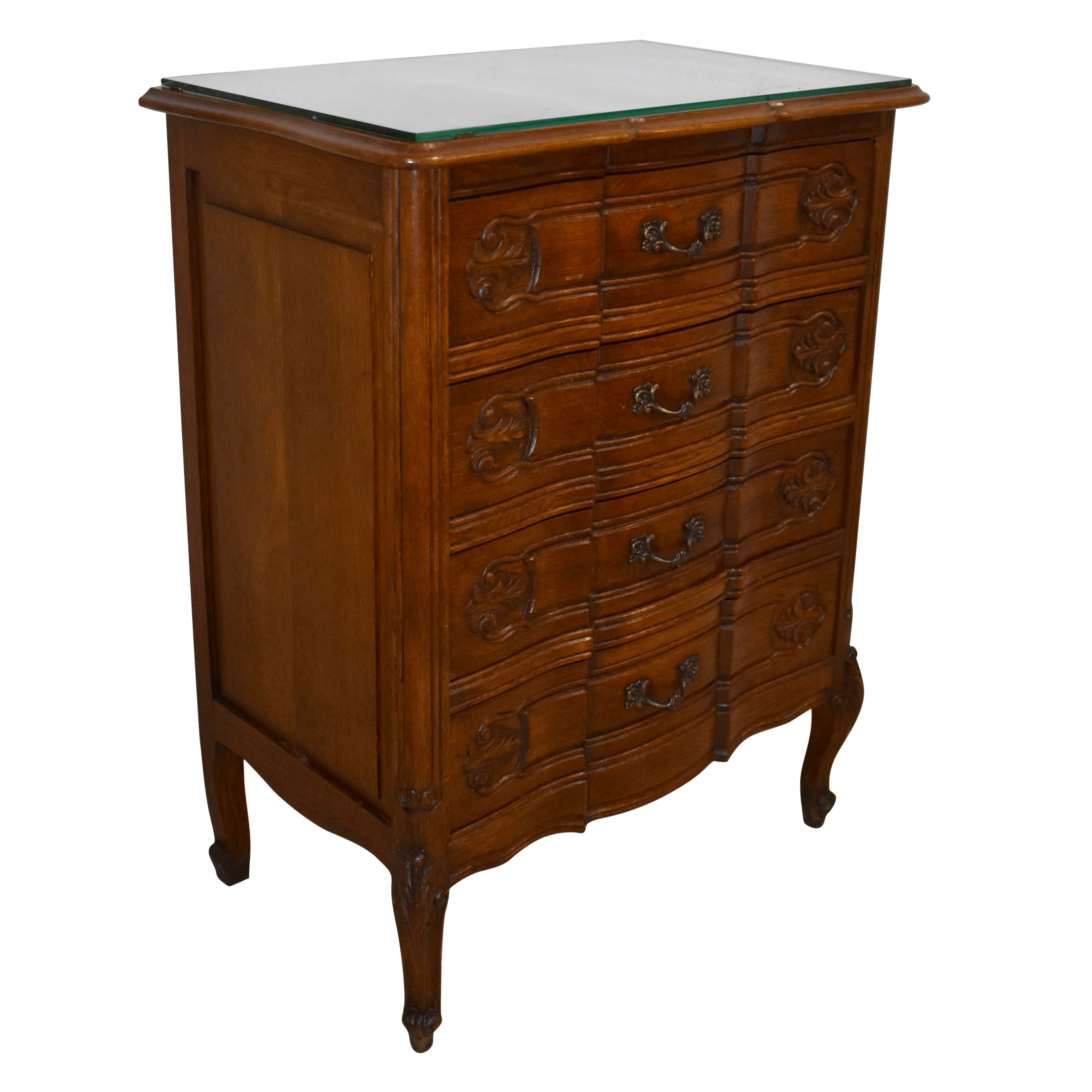 Petite Oak Chest of Drawers
