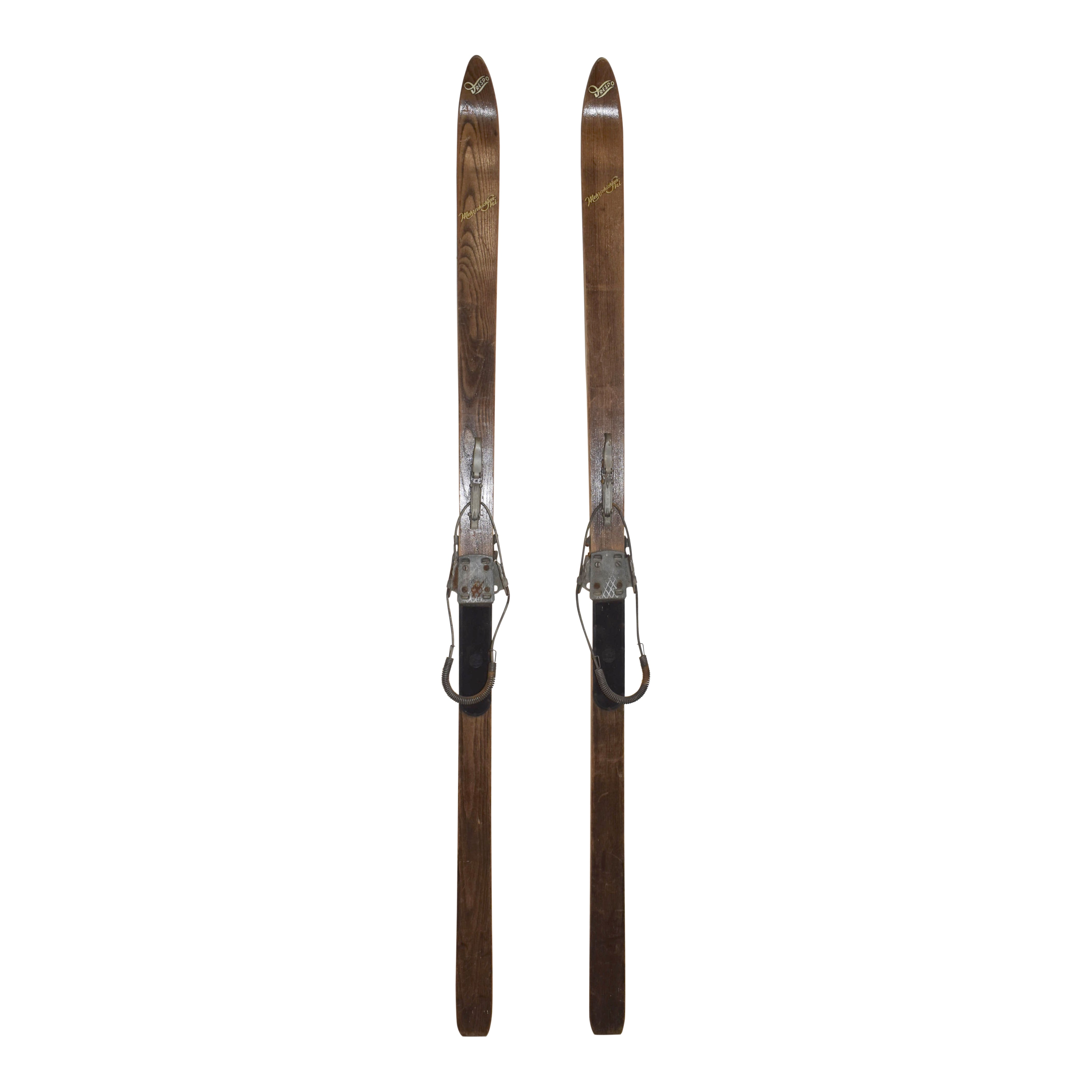 German Drespo Skis with Inselberg Cable Bindings
