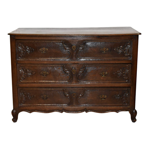 Louis XV Oak Chest of Drawers
