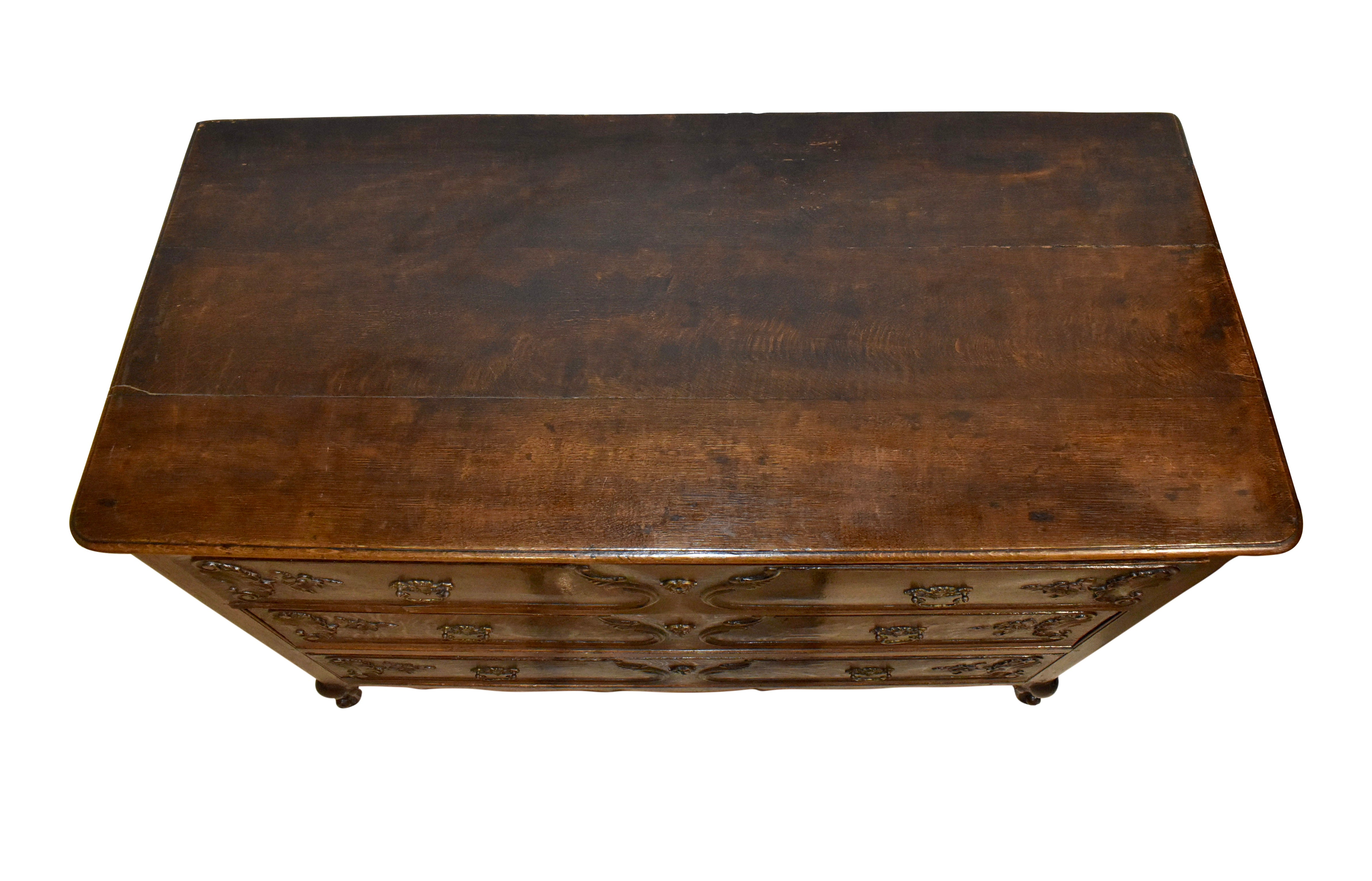 Louis XV Oak Chest of Drawers