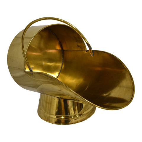 Brass Fireplace Holder