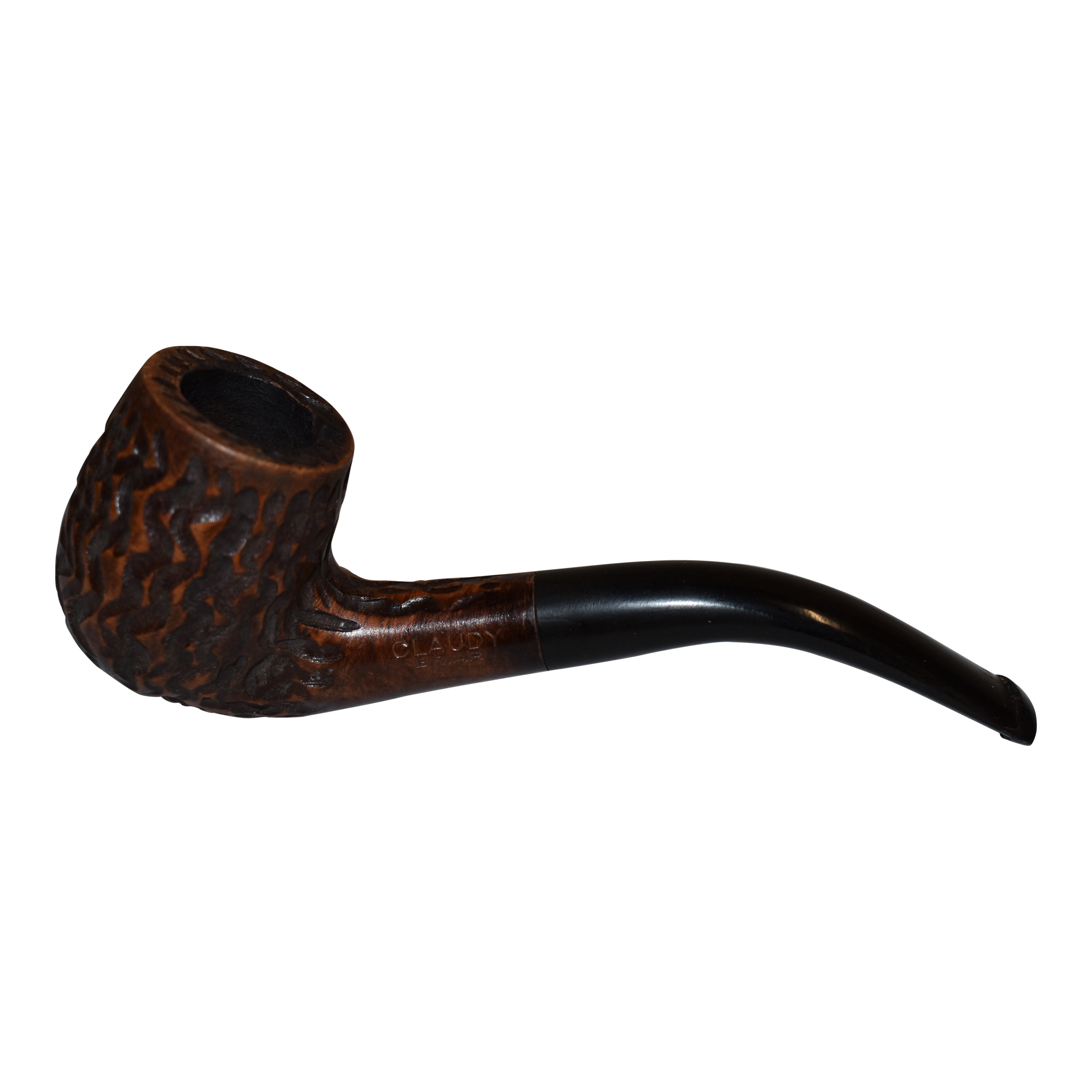 briar wood tobacco pipe SPIPER Carving Craft Pipe, 9mm Hole, Curved Handle Pipe Stem, Great Gift (BLACK) : Health & Household Mr Brog Briar Wood Block