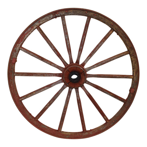 Wooden Wagon Wheel