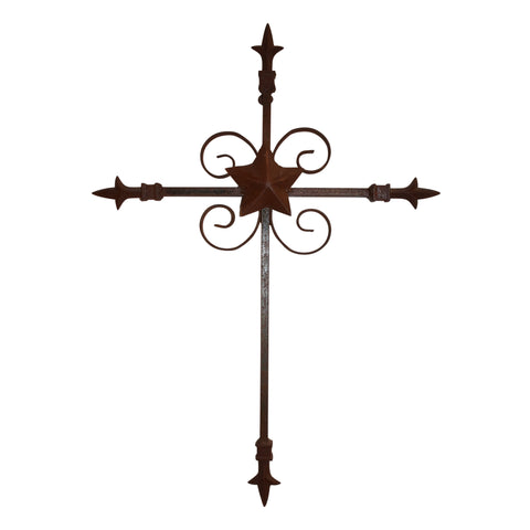 Iron Cross Wall Decor