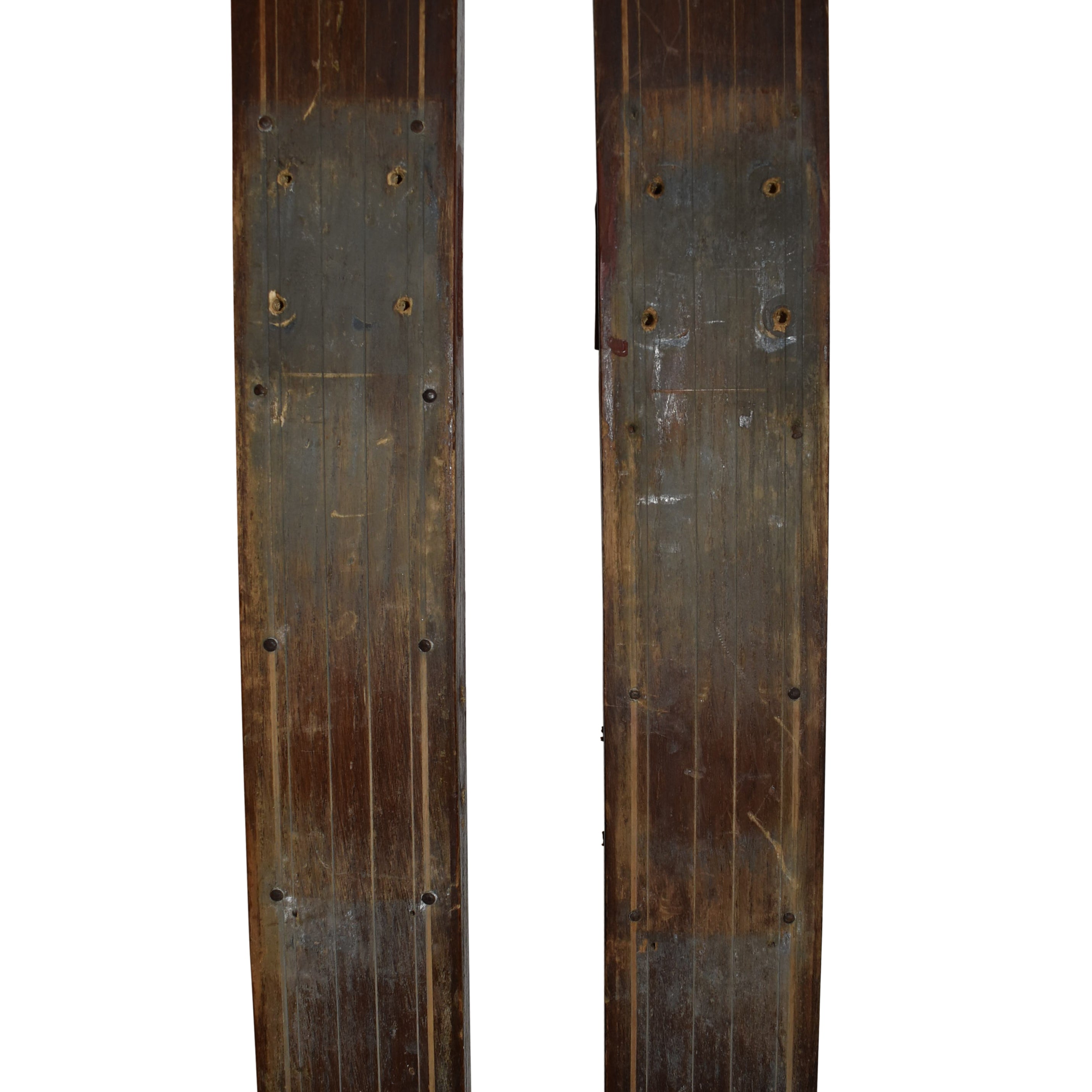 Wooden Flat Top Skis
