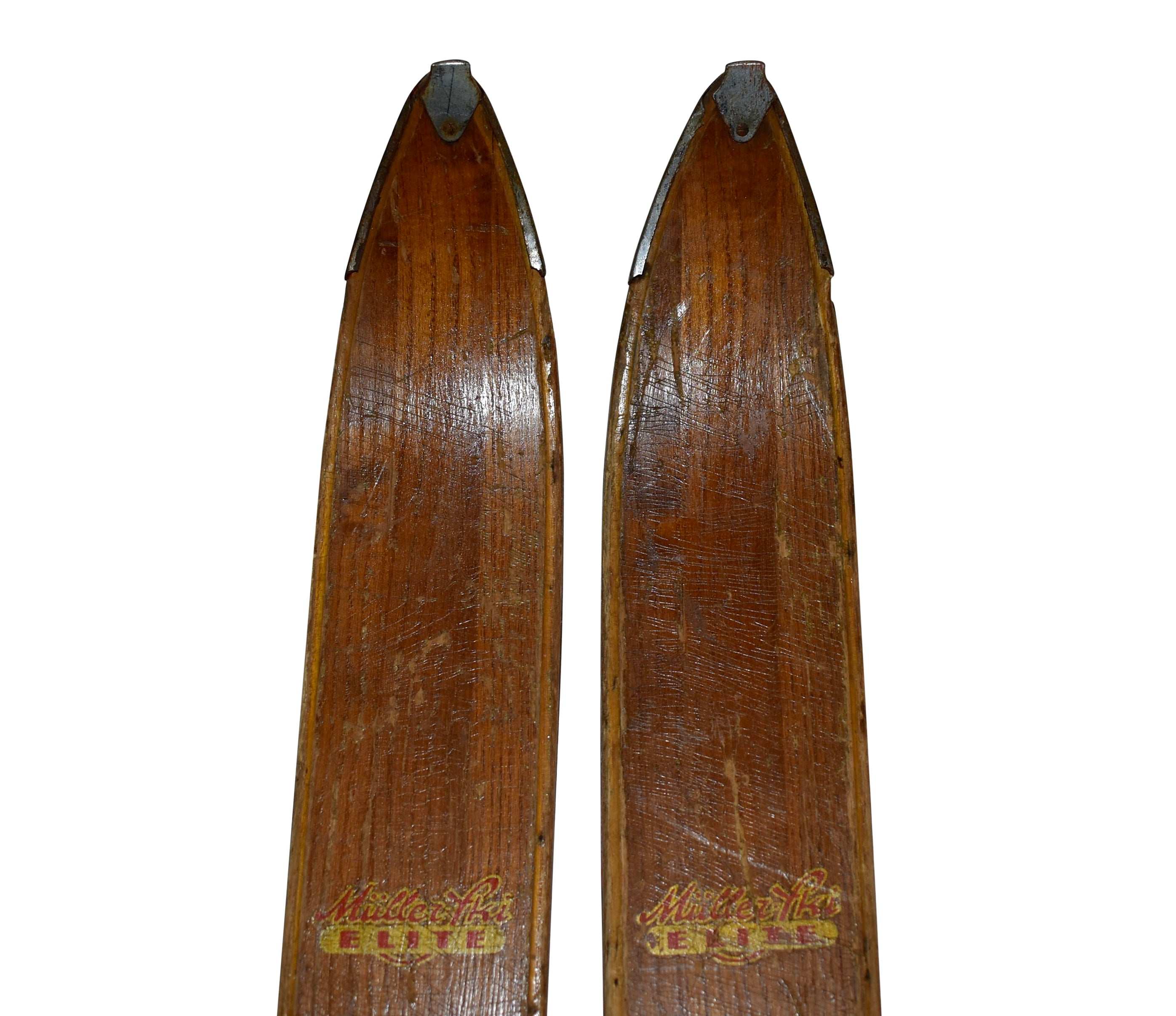 German Muller Skis with Cable Bindings