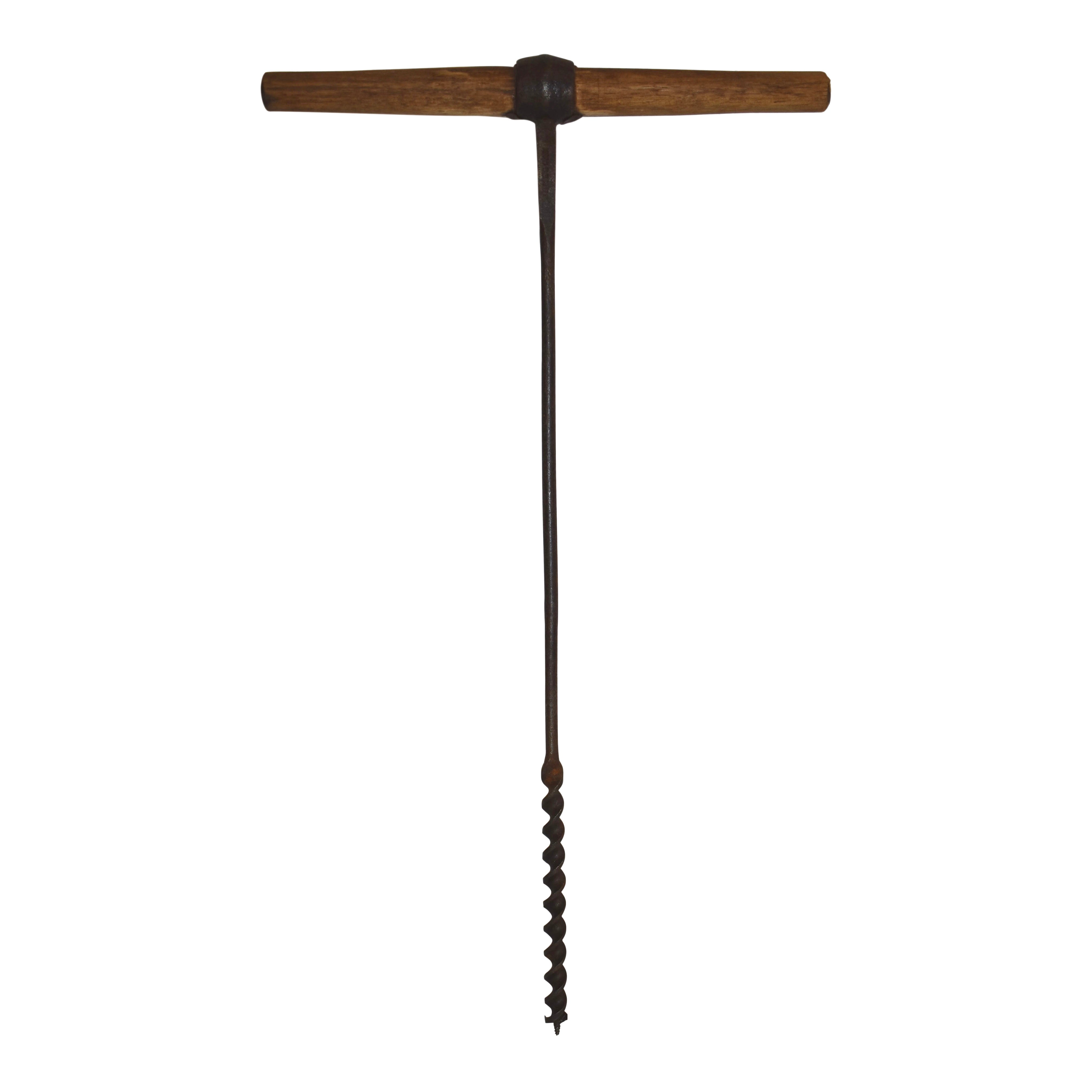 In Line Auger Handle English James Cam T-Handle 1/2 Inch Auger/Hand Drill - Ski Country ...