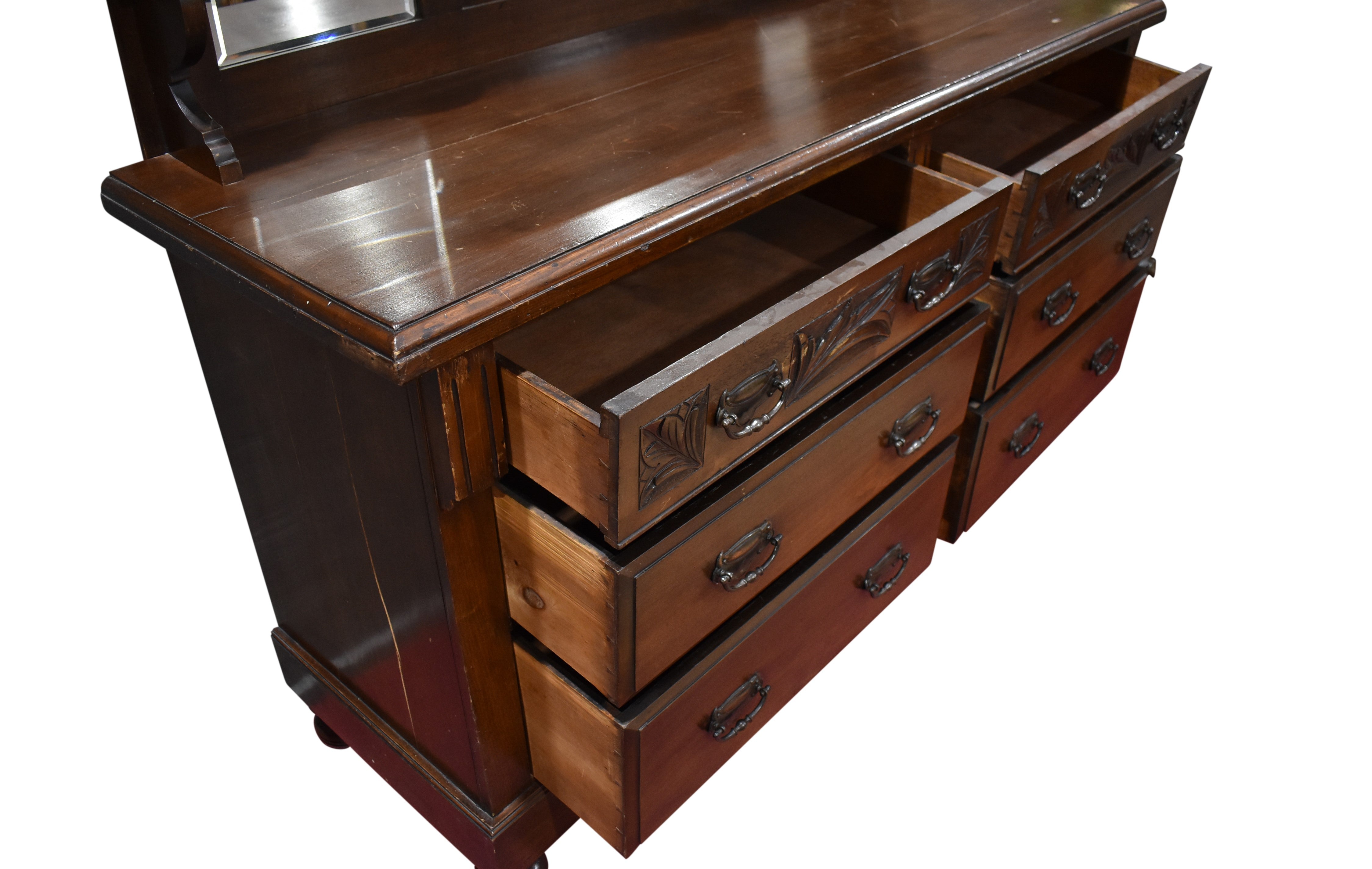 English Mahogany Dresser - Ski Country Antiques & Home English Mahogany Dresser - Ski Country Antiques & Home