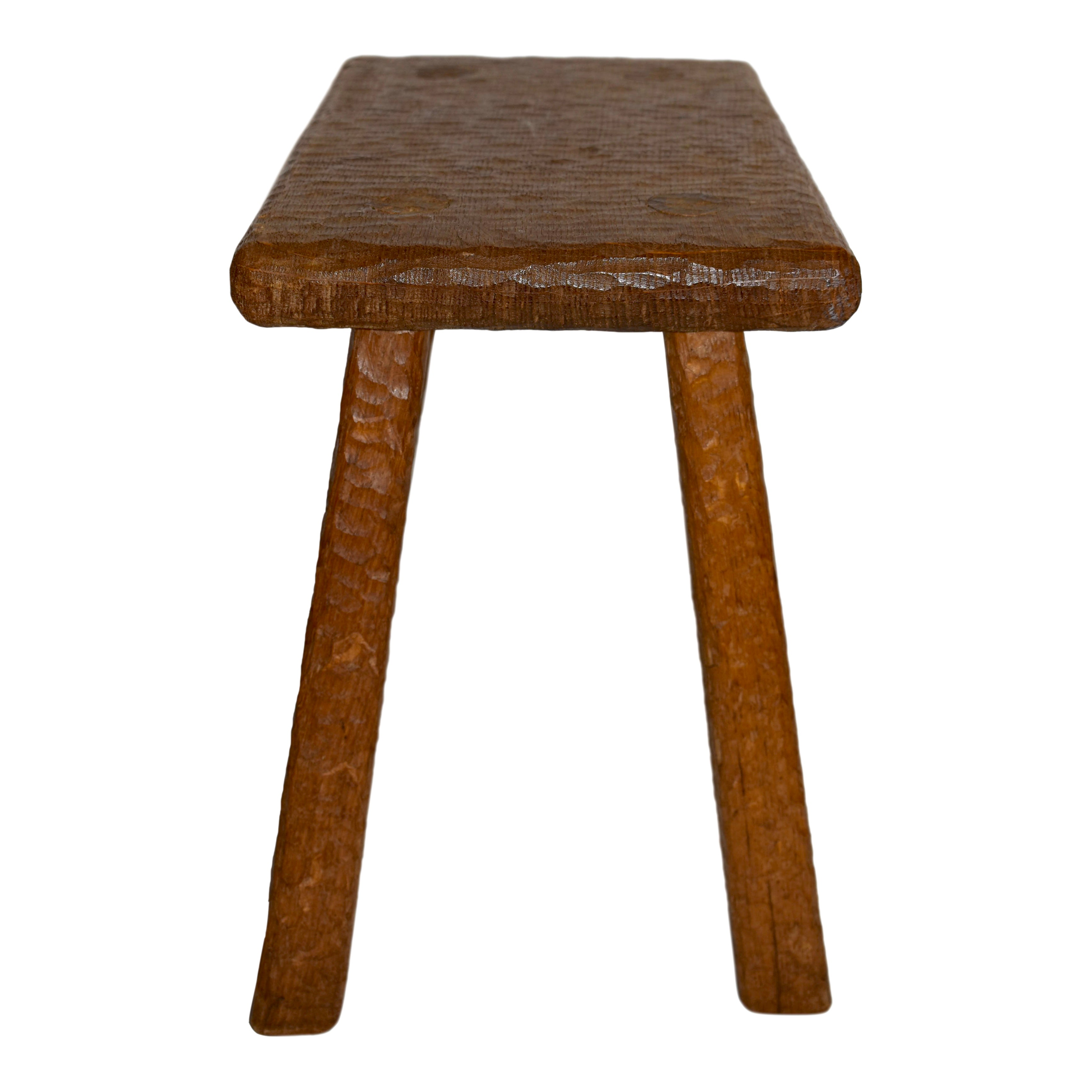 Wooden Rectangular Stool - Ski Country Antiques & Home