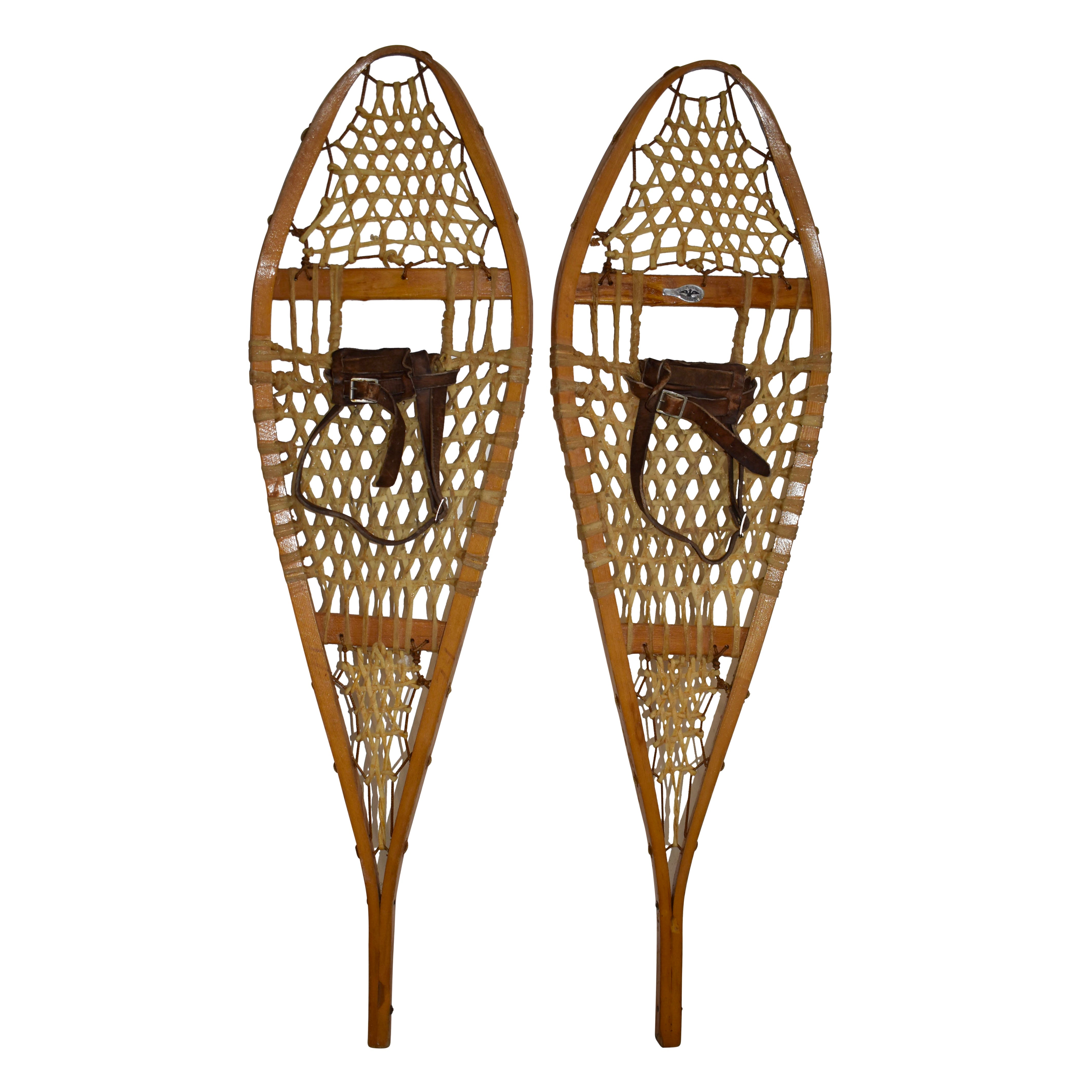 Canadian Huron Snowshoes by Black Eagle