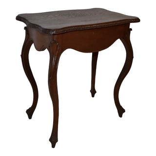 French Oak Side Table