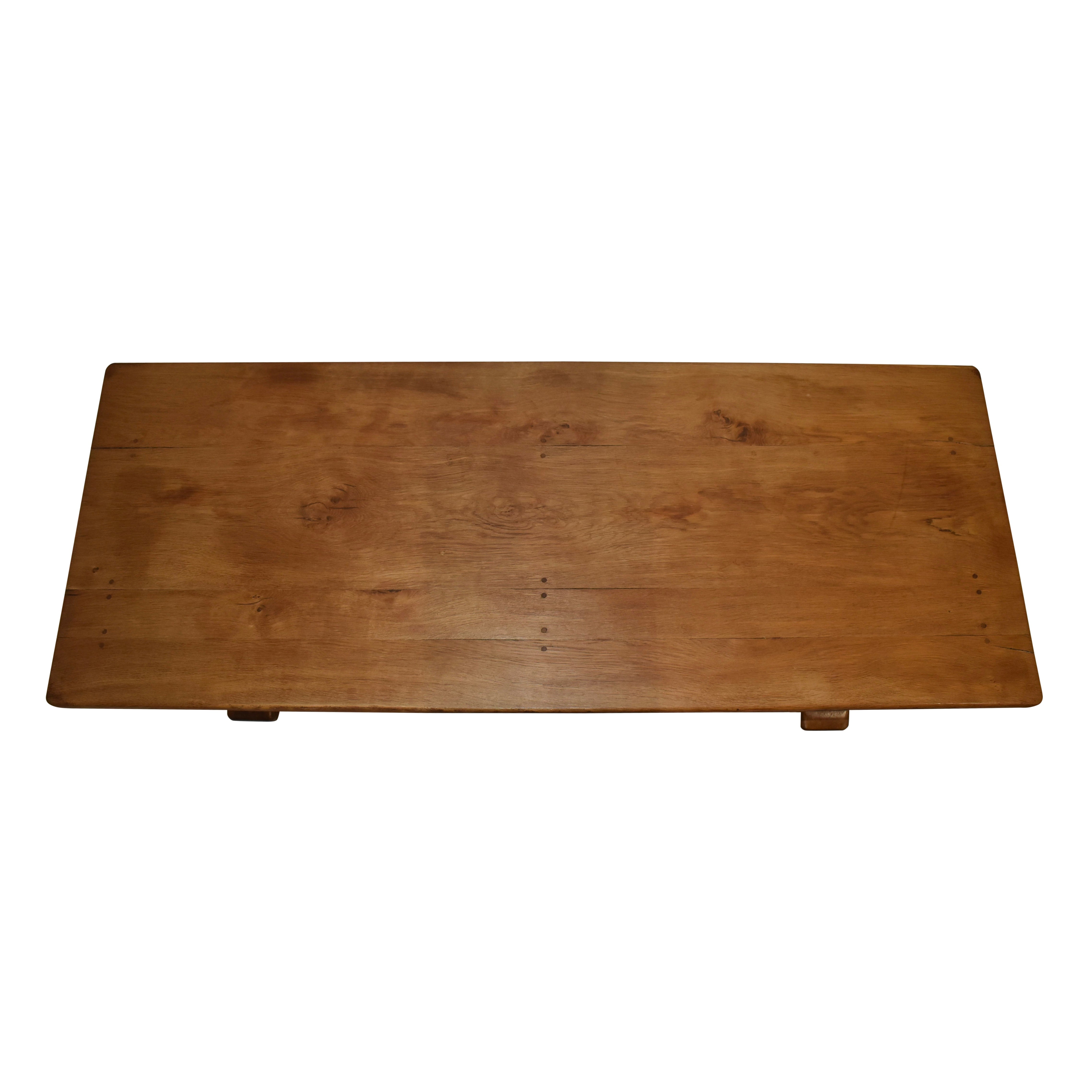 Rustic Oak Farm Table