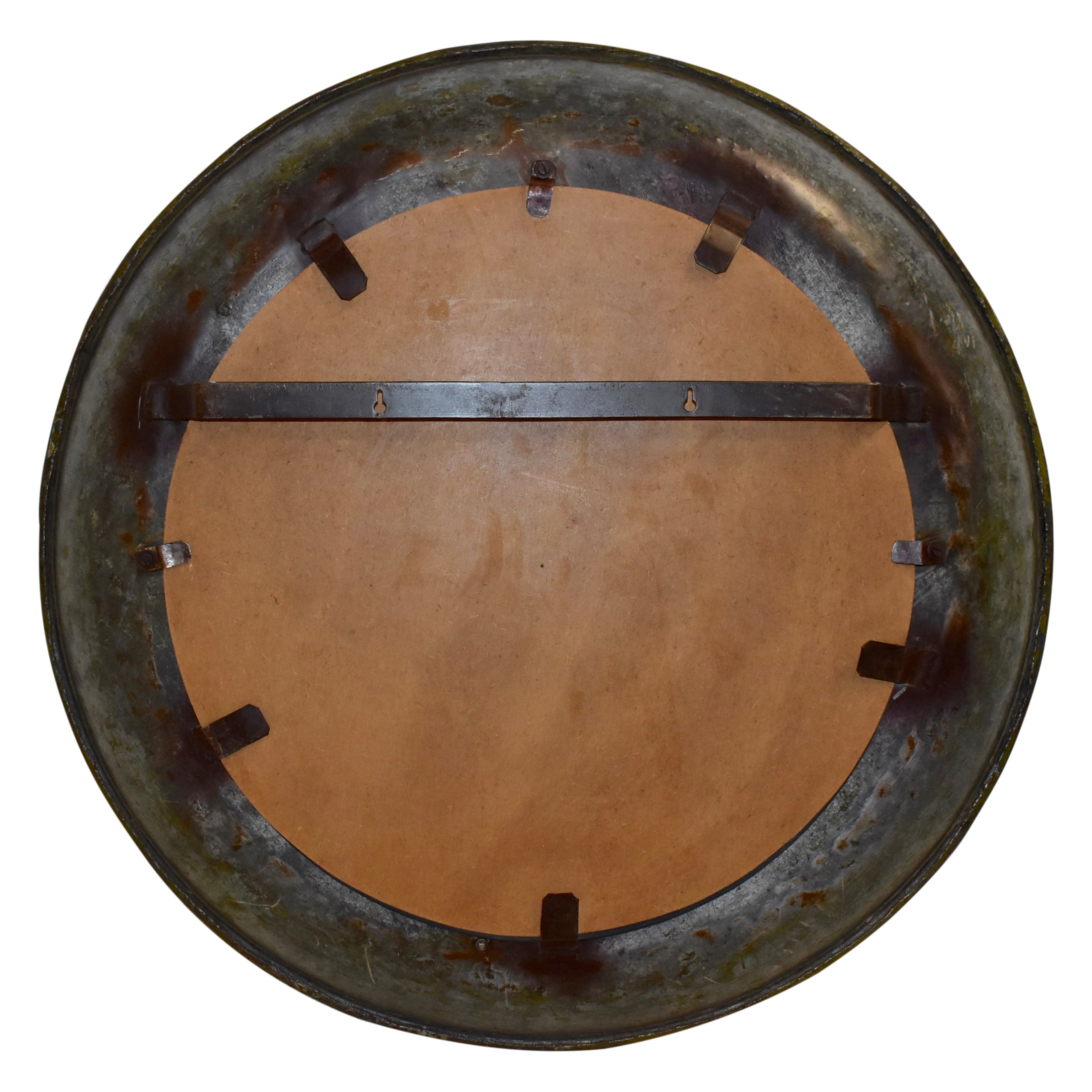Round Industrial Wall Mirror