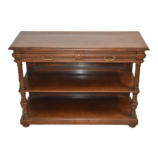 Walnut Buffet Server