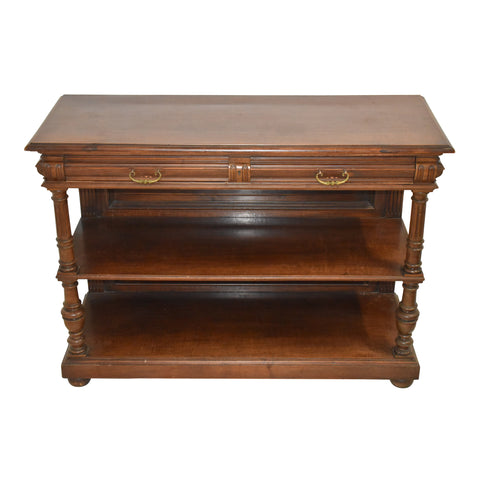 Walnut Buffet Server