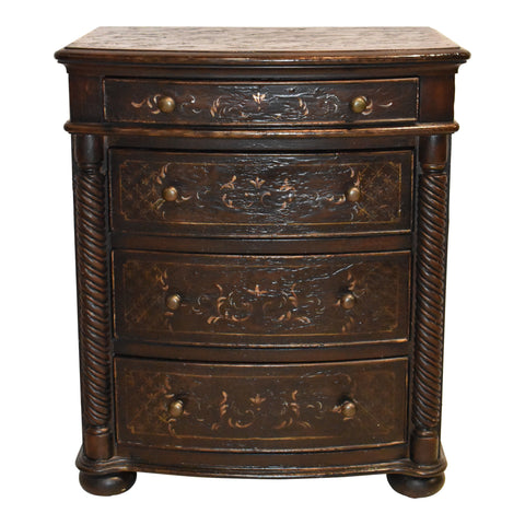 Painted Four Drawer Bachelor's Chest by Hooker Furniture