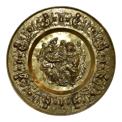 Decorative Embossed Wall-Hanging Plate