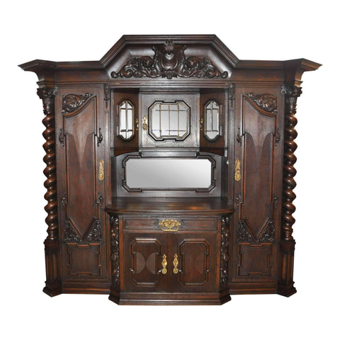 German Oak Danziger Cabinet