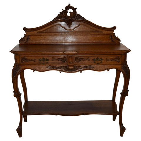 Carved Oak Dessert Buffet
