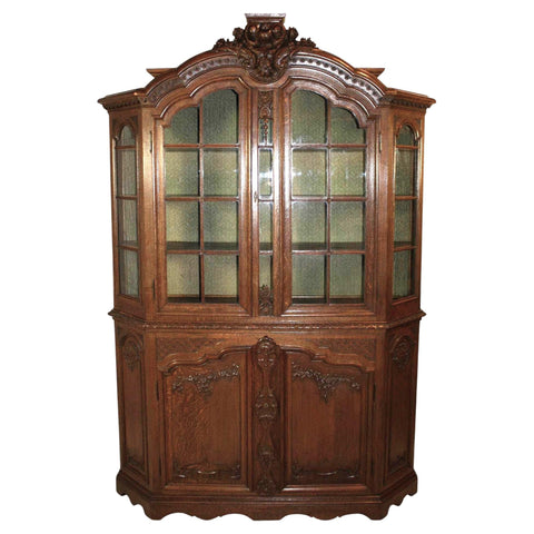 Louis XV Oak Hutch