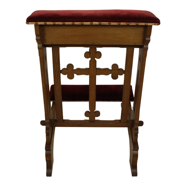 European Catholic Church Kneeler Ski Country Antiques & Home