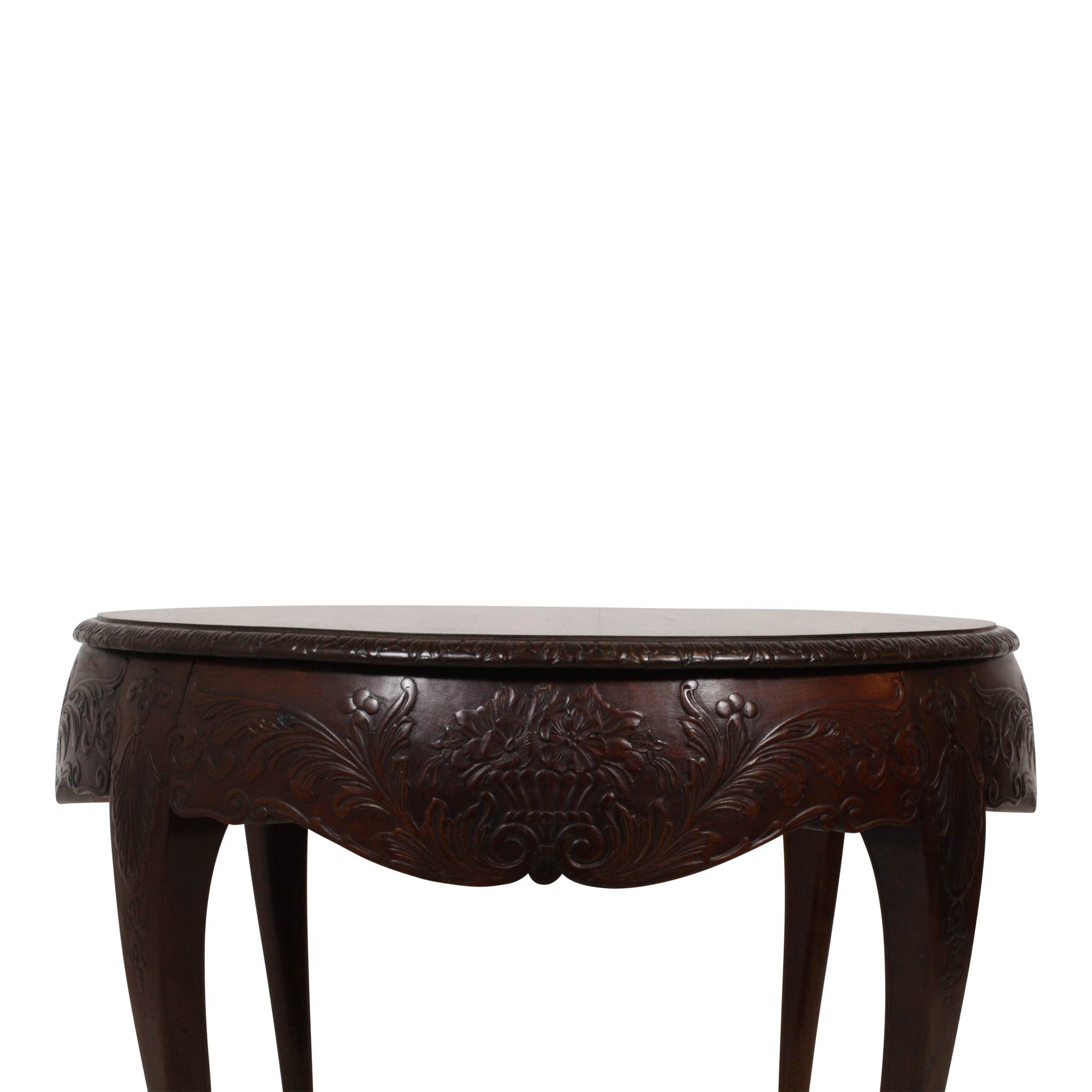 French Louis XV Ball and Claw Foot Side Table