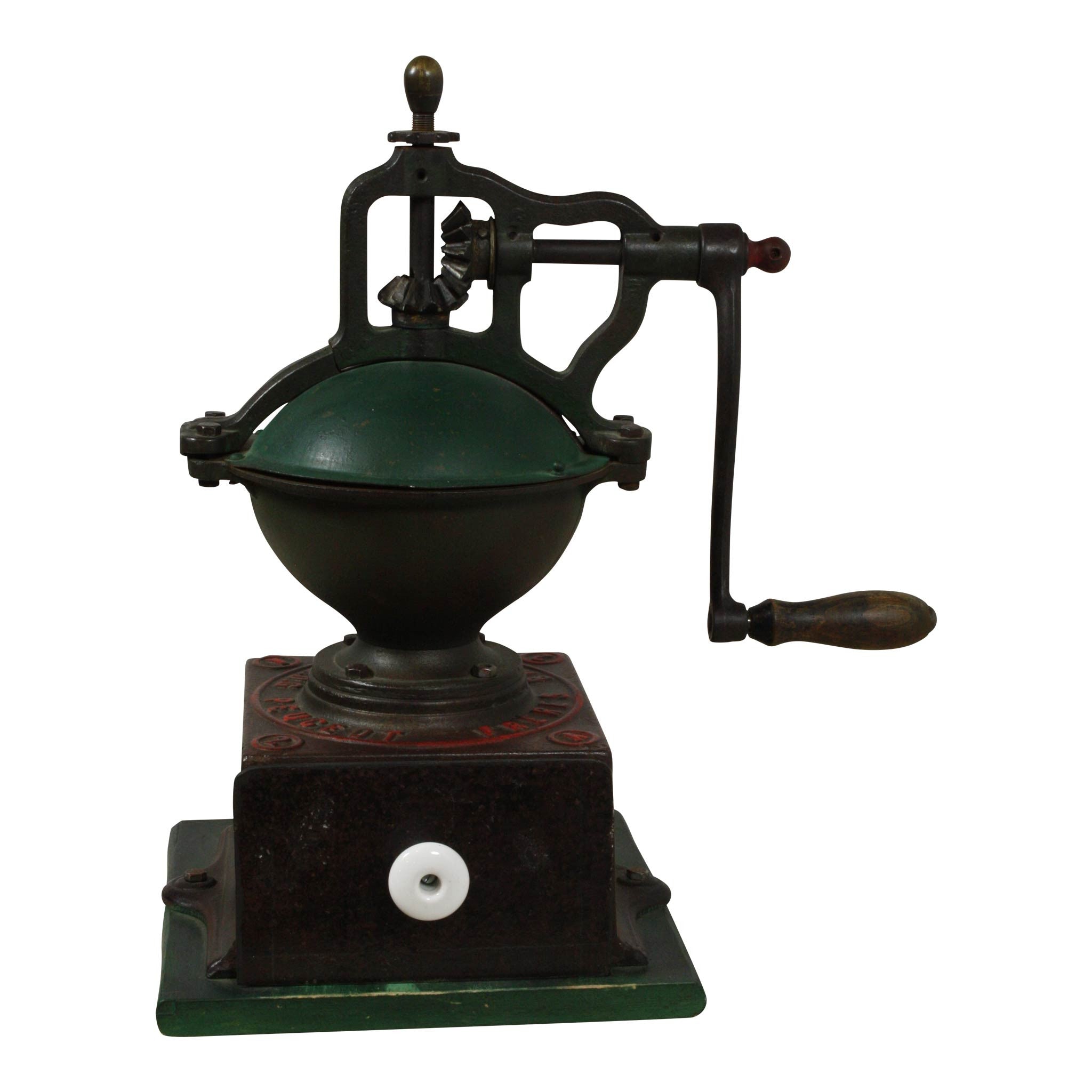 ski-country-antiques - Vintage French Industrial Coffee Grinder