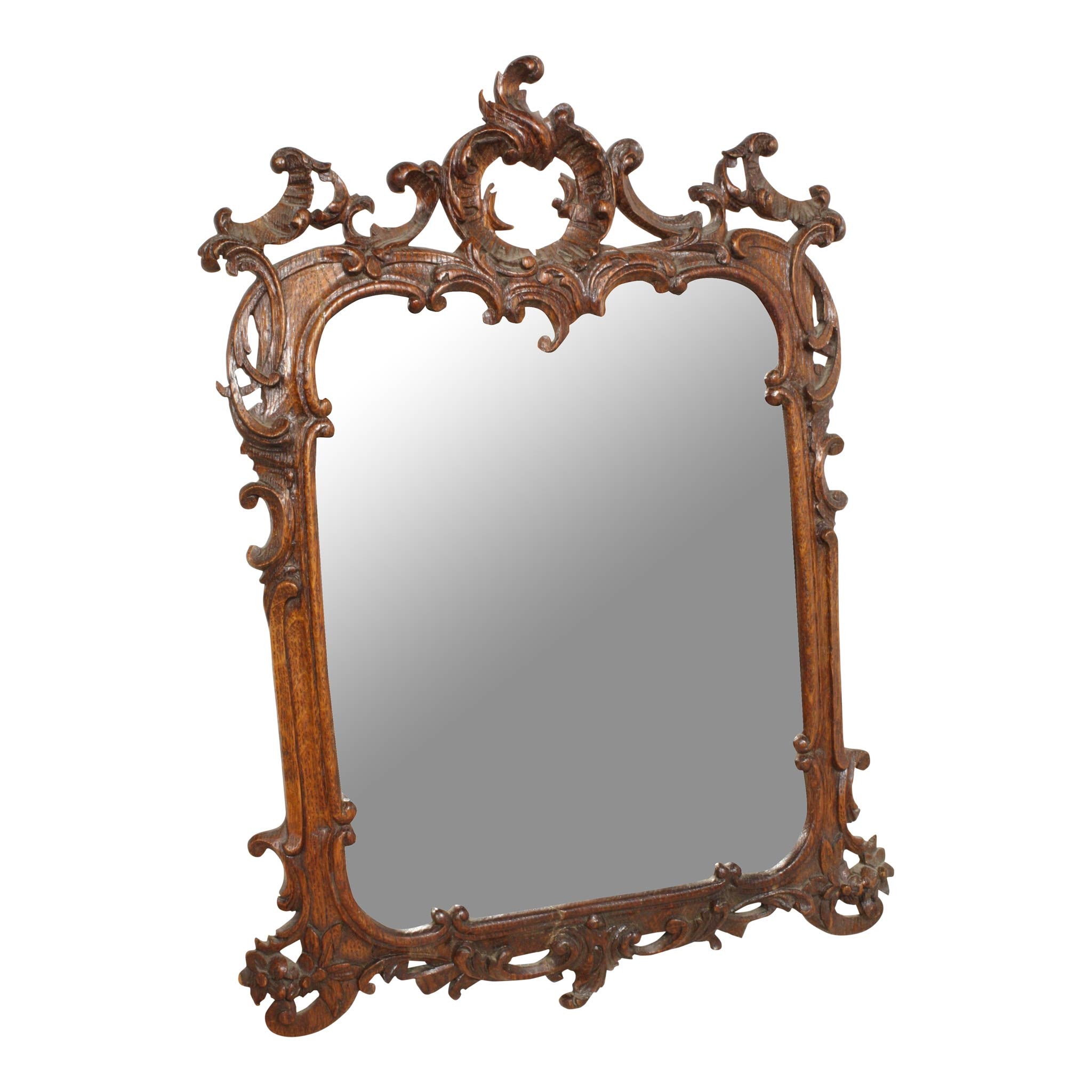 Louis XV Carved Wood Mirror
