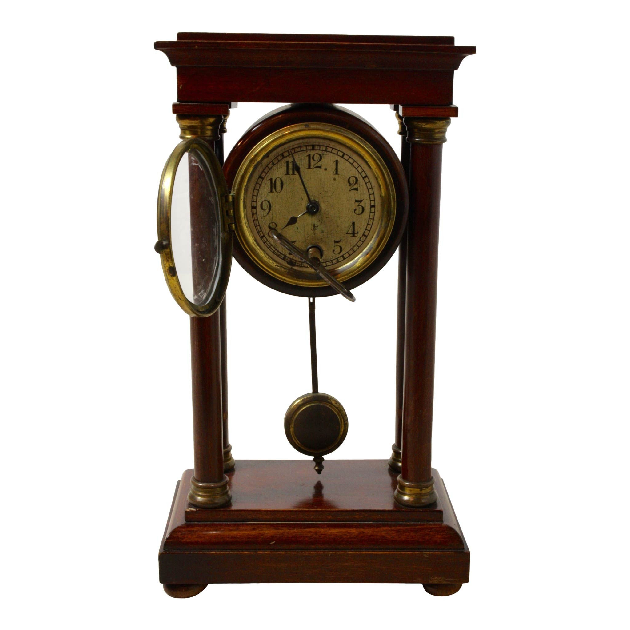 Small Table Clock with Key