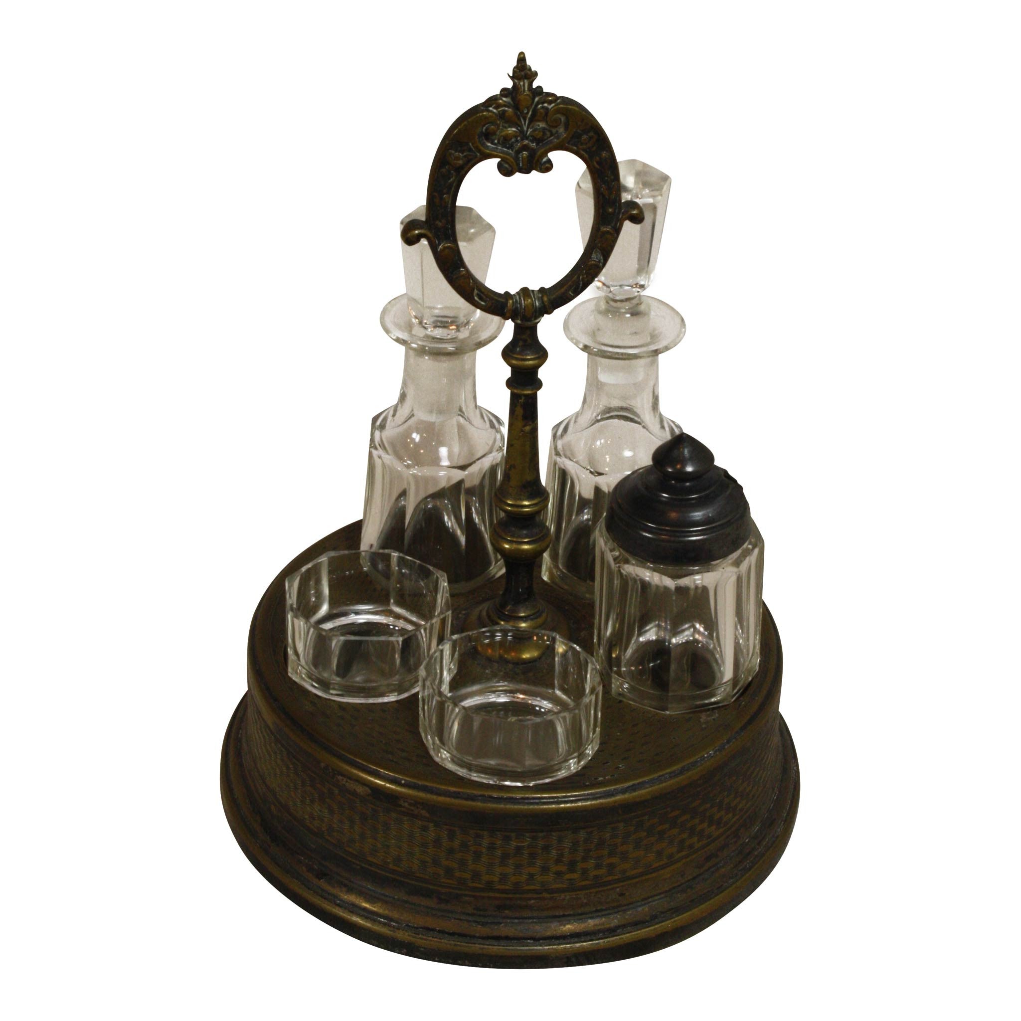 Glass Cruet - Oil & Vinegar Set