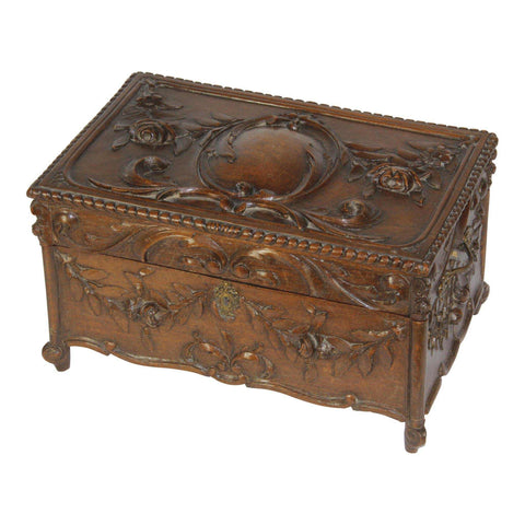 Carved Jewelry Box