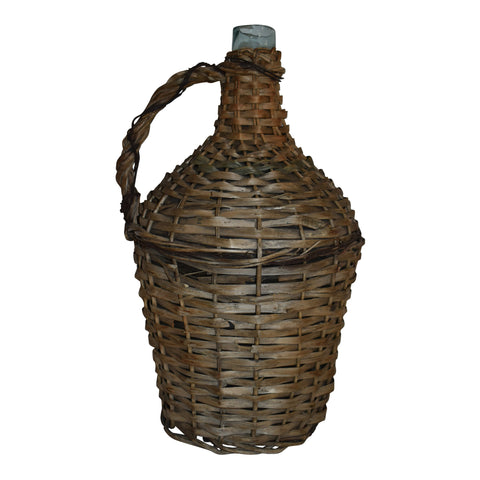 Wicker Demijohn Wine Bottle (Medium)