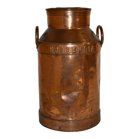 Copper Milk Can