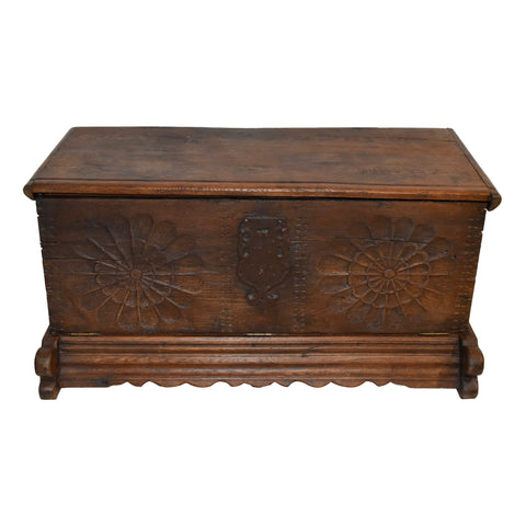 Carved Oak Trunk