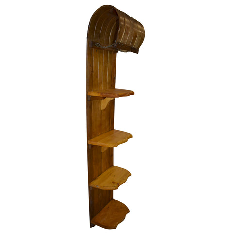 Toboggan with Four Shelves