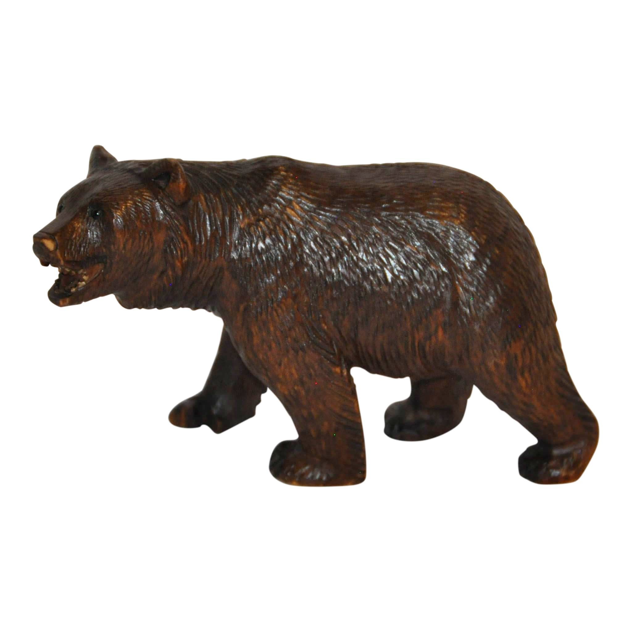 Carved Black Forest Bear