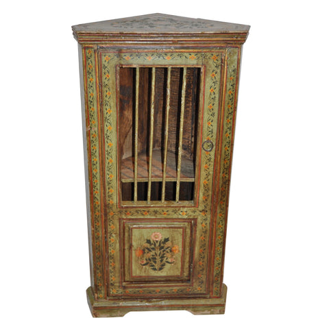 Painted Corner Cabinet