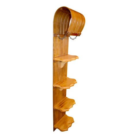 Toboggan with Four Shelves