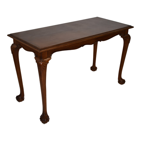 Walnut Console/Sofa Table