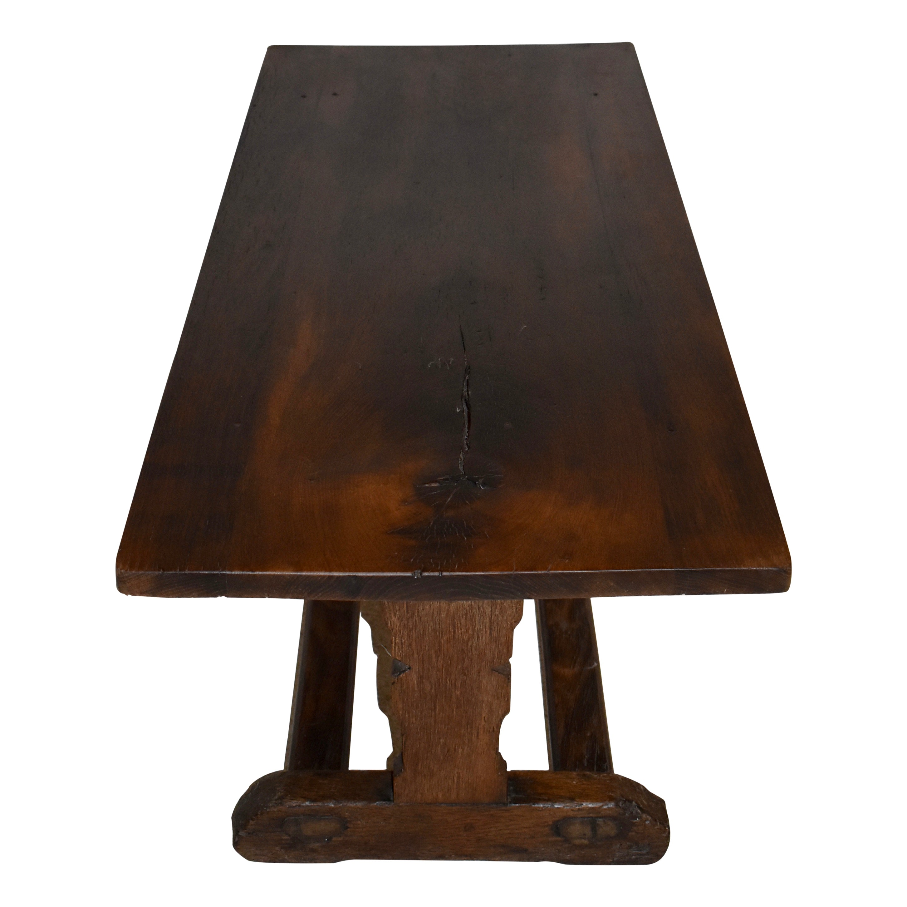 Rectangular Rustic Oak Coffee Table